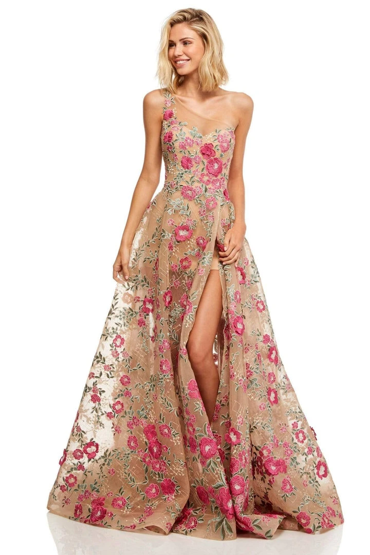 Sherri Hill - 52658 Asymmetric Long A-line Dress 3 Sherri Hill - 52658 Asymmetric Long A-line Dress