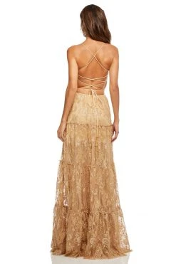 Sherri Hill - 52675 Scoop Neck Long A-line Dress