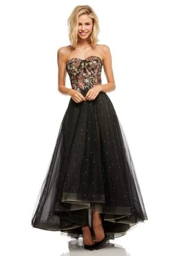 Sherri Hill - 52739 Sweetheart Embellished Long Dress