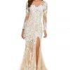 Sherri Hill - 52742 Fitted Lace Dress