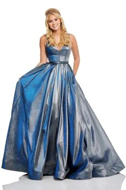 Sherri Hill - 52755 V-Neck Long A Line Dress 11 Sherri Hill - 52755 V-Neck Long A Line Dress
