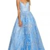 Sherri Hill - 52759 Embroidered Sweetheart Ballgown Dress 2 Sherri Hill - 52759 Embroidered Sweetheart Ballgown Dress
