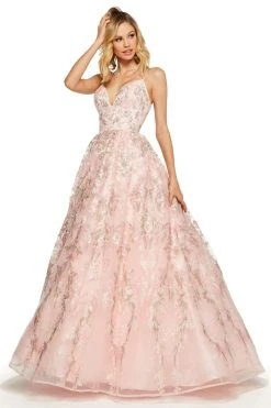 Sherri Hill - 52759 Embroidered Sweetheart Ballgown Dress