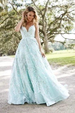 Sherri Hill - 52759 Embroidered Sweetheart Ballgown Dress
