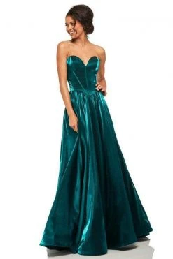 Sherri Hill - 52760 Sweetheart Boning A-Line Evening Gown