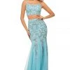 Sherri Hill - 52808 Embellished Two Piece Chiffon Trumpet Dress