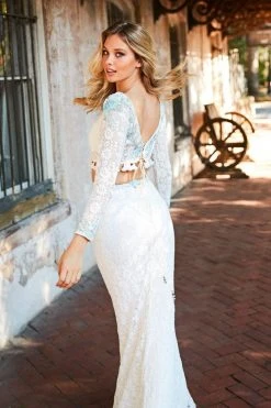 Sherri Hill - 52809 Two Piece Lace Dress 13 Sherri Hill - 52809 Two Piece Lace Dress