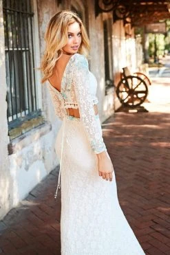 Sherri Hill - 52809 Two Piece Lace Dress 15 Sherri Hill - 52809 Two Piece Lace Dress