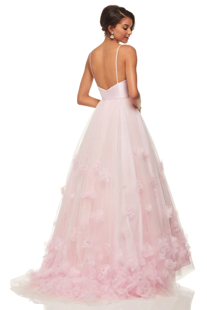 Sherri Hill - 52828 Mikado Long A Line Dress 4 Sherri Hill - 52828 Mikado Long A Line Dress