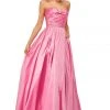 Sherri Hill - 52833 Sweetheart Bodice Ruched Taffeta Long Gown 1 Sherri Hill - 52833 Sweetheart Bodice Ruched Taffeta Long Gown
