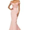 Sherri Hill - 52874 Off-Shoulder Lace Mermaid Evening Gown 2 Sherri Hill - 52874 Off-Shoulder Lace Mermaid Evening Gown