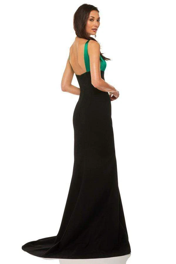 Sherri Hill - 52903 Two Tone Bateau Mermaid Dress 6 Sherri Hill - 52903 Two Tone Bateau Mermaid Dress