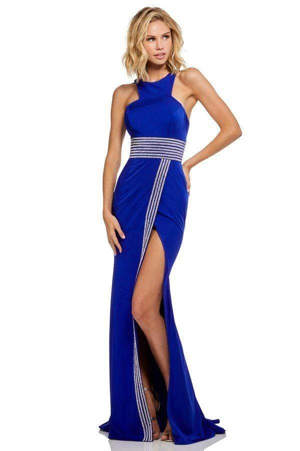 Sherri Hill - 52904 Bead Embellished Halter Neck Trumpet Dress 5 Sherri Hill - 52904 Bead Embellished Halter Neck Trumpet Dress
