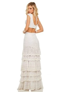 Sherri Hill - 52917 Bateau Two Piece Column Dress 9 Sherri Hill - 52917 Bateau Two Piece Column Dress