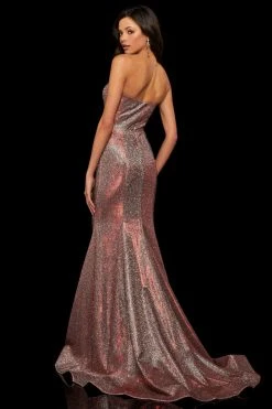 Sherri Hill - 52954 Long Strapless Fitted Mermaid Dress