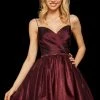 Sherri Hill - 53003 Ruched Sweetheart A-Line Short Dress 2 Sherri Hill - 53003 Ruched Sweetheart A-Line Short Dress