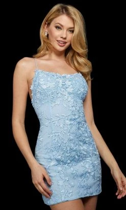 Sherri Hill - 53151 Embroidered Lace Dress 16 Sherri Hill - 53151 Embroidered Lace Dress