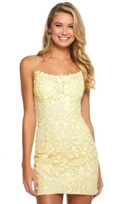 Sherri Hill - 53151 Embroidered Lace Dress 22 Sherri Hill - 53151 Embroidered Lace Dress