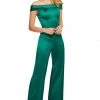 Sherri Hill - 53199 Off Shoulder Satin Jumpsuit 1 Sherri Hill - 53199 Off Shoulder Satin Jumpsuit