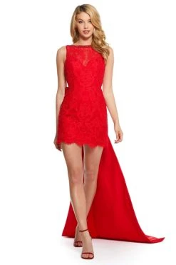 Sherri Hill - 53225 Laced Short Dress