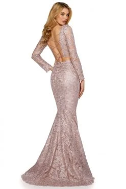 Sherri Hill - 53247 Two Piece Beaded Lace Mermaid Dress