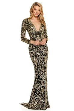 Sherri Hill - 53270 Beaded Long Dress