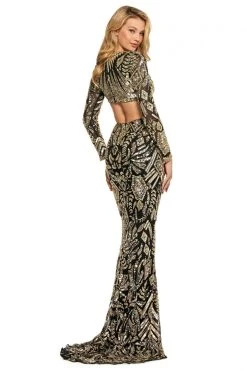 Sherri Hill - 53270 Beaded Long Dress