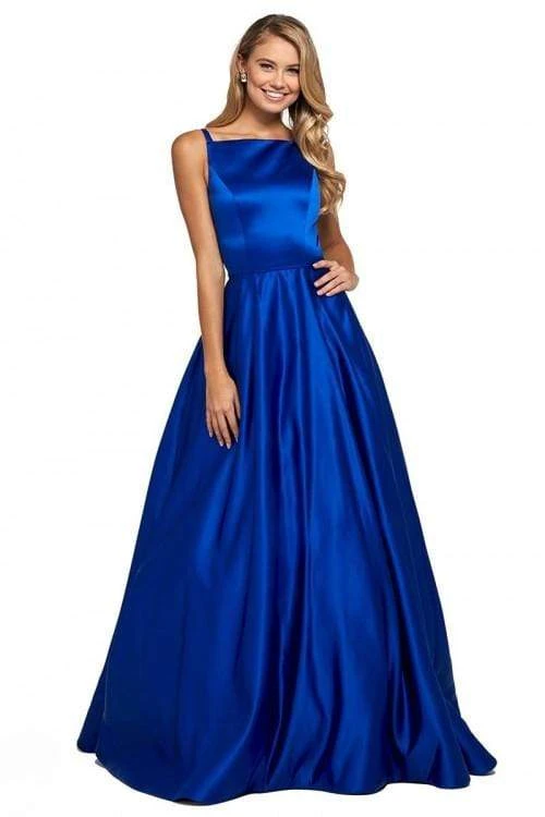 Sherri Hill - 53316 Square Neck A-line Gown With Train 7 Sherri Hill - 53316 Square Neck A-line Gown With Train