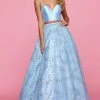 Sherri Hill - 53326 Two-Piece Mikado Ballgown Dress 1 Sherri Hill - 53326 Two-Piece Mikado Ballgown Dress