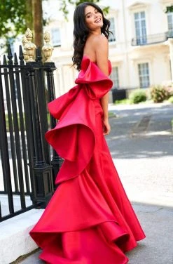 Sherri Hill - 53334 Ruffled Strapless Mermaid Long Dress