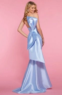 Sherri Hill - 53336 Bow-Accented Long Mermaid Dress