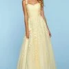 Sherri Hill - 53344 Applique Sweetheart Chiffon A-Line Dress 1 Sherri Hill - 53344 Applique Sweetheart Chiffon A-Line Dress