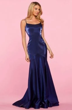 Sherri Hill - 53351 Sleeveless Scoop Neck Long Fitted Mermaid Dress 12 Sherri Hill - 53351 Sleeveless Scoop Neck Long Fitted Mermaid Dress