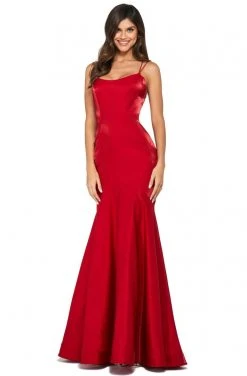 Sherri Hill - 53351 Sleeveless Scoop Neck Long Fitted Mermaid Dress 10 Sherri Hill - 53351 Sleeveless Scoop Neck Long Fitted Mermaid Dress