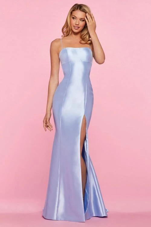 Sherri Hill - 53373 Mikado Mermaid Dress With Slit And Train 5 Sherri Hill - 53373 Mikado Mermaid Dress With Slit And Train