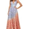 Sherri Hill - 53375 Beaded Plunging V-Neck A-Line Dress