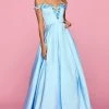 Sherri Hill - 53408 Beaded Off-Shoulder Pleated Dress