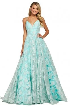 Sherri Hill - 53410 V-Neck Long Ballgown Dress