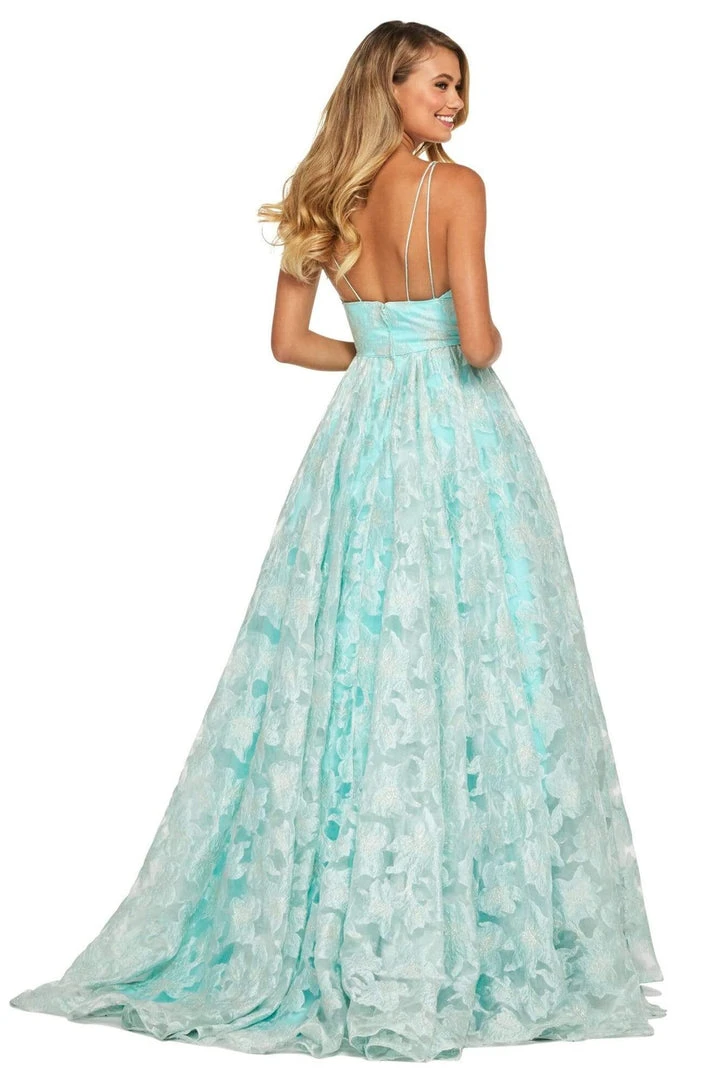 Sherri Hill - 53410 V-Neck Long Ballgown Dress 4 Sherri Hill - 53410 V-Neck Long Ballgown Dress