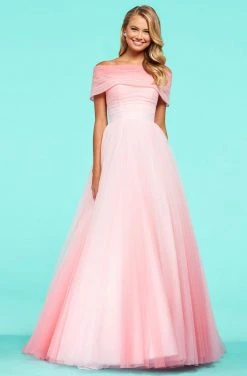 Sherri Hill - 53438 Off-The-Shoulder Ballgown Dress
