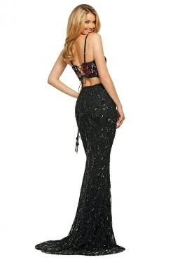 Sherri Hill - 53445 Two-Piece Beaded Sheath Dress 7 Sherri Hill - 53445 Two-Piece Beaded Sheath Dress