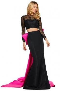 Sherri Hill - 53463 Two-Piece Bow Dress