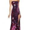 Sherri Hill - 53474 Cut Glass Beaded Fitted Dress