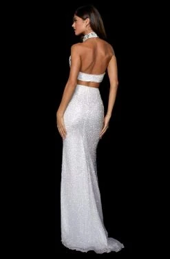 Sherri Hill - 53495 V-Neck Beaded Sheath Dress 12 Sherri Hill - 53495 V-Neck Beaded Sheath Dress