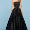 Sherri Hill - 53502 Strapless Beaded Ballgown Dress 1 Sherri Hill - 53502 Strapless Beaded Ballgown Dress