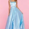 Sherri Hill - 53528 Beaded Scoop Neck Mikado A-Line Gown