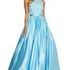 Sherri Hill - 53573 High Jewel Neckline Beaded A-Line Dress 1 Sherri Hill - 53573 High Jewel Neckline Beaded A-Line Dress