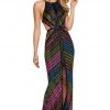 Sherri Hill - 53613 Halter Long Beaded Dress 2 Sherri Hill - 53613 Halter Long Beaded Dress