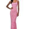 Sherri Hill - 53691 Scoop Back Beaded Fitted Dress 1 Sherri Hill - 53691 Scoop Back Beaded Fitted Dress