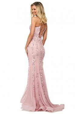 Sherri Hill - 53780 Sexy Back Fitted Sheath Dress